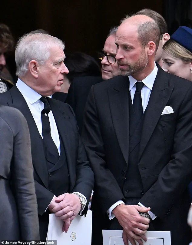 Frosty Exchange Between Prince Andrew and Prince William Sparks Royal Family Controversy Following Duchess of Kent's Funeral, Analyzed by Body Language Expert