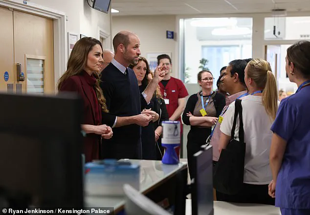 Prince and Princess of Wales Make Surprise Joint Appearance at Charing Cross Hospital to Thank NHS Staff During Winter Surge