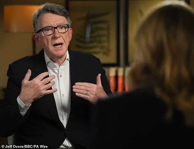 Lord Mandelson Refuses to Apologize to Epstein Victims, Cites 'Misplaced Loyalty' in Controversial Friendship