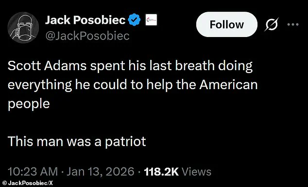 Scott Adams' Legacy: A Lasting Impact on Media and Politics Through Dilbert and Satire