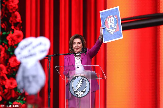 Nancy Pelosi's Controversial Appearance at Bob Weir Memorial Sparks Online Scrutiny Over Health Concerns