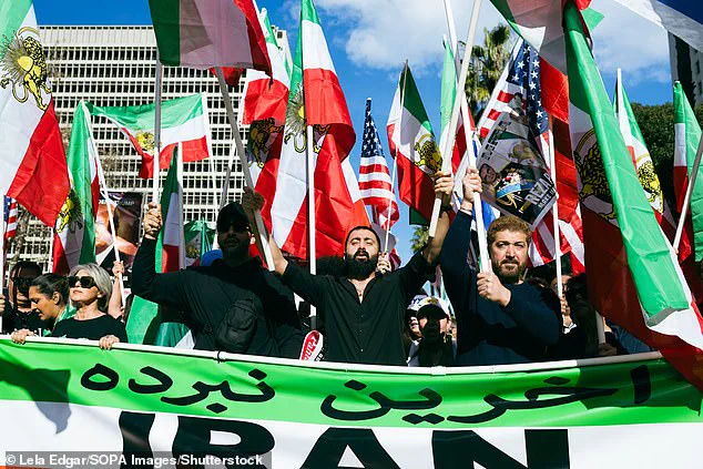 Surreal Confrontation at Free Iran Protest as Anti-Trump Activist Disrupts Solidarity March