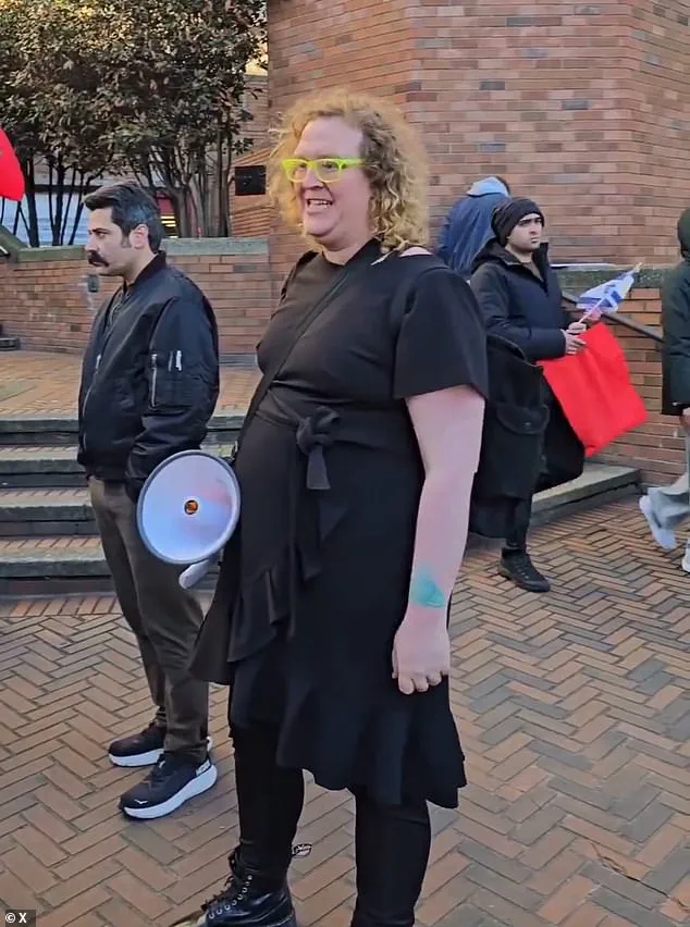 Surreal Confrontation at Free Iran Protest as Anti-Trump Activist Disrupts Solidarity March