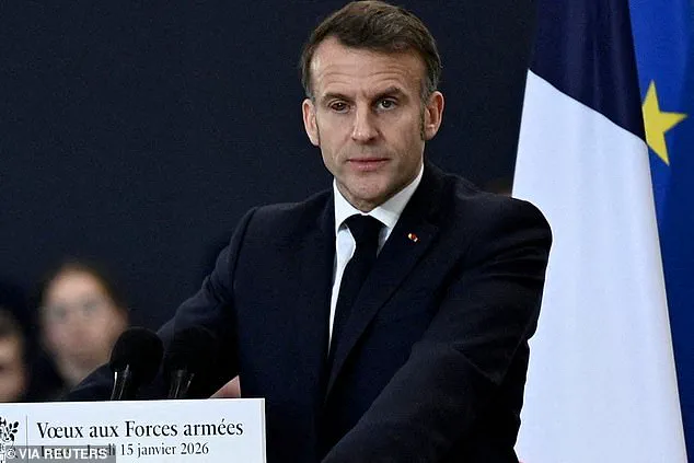 French President Macron's Unusual Appearance at WEF Sparks Public Debate and Official Clarification