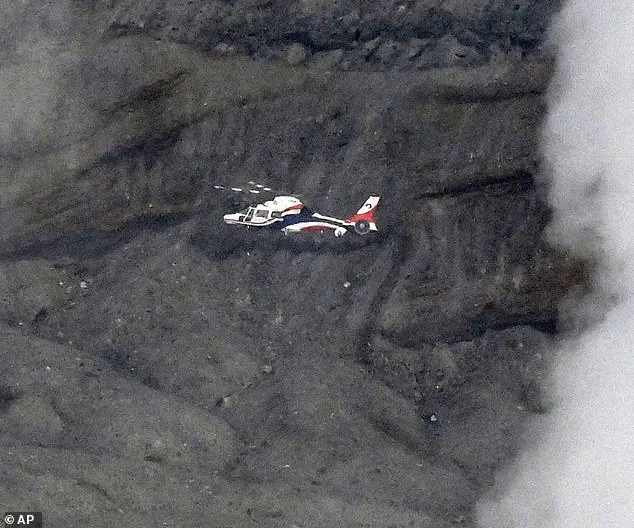 Wreckage of Missing Tourist Helicopter Found in Mount Aso's Volcanic Crater