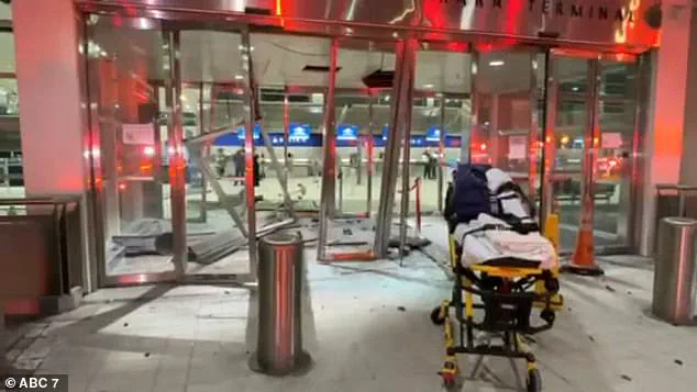 Dramatic Car Incident at Detroit Metro Airport Leaves Chaos and Shattered Glass Before Arrest