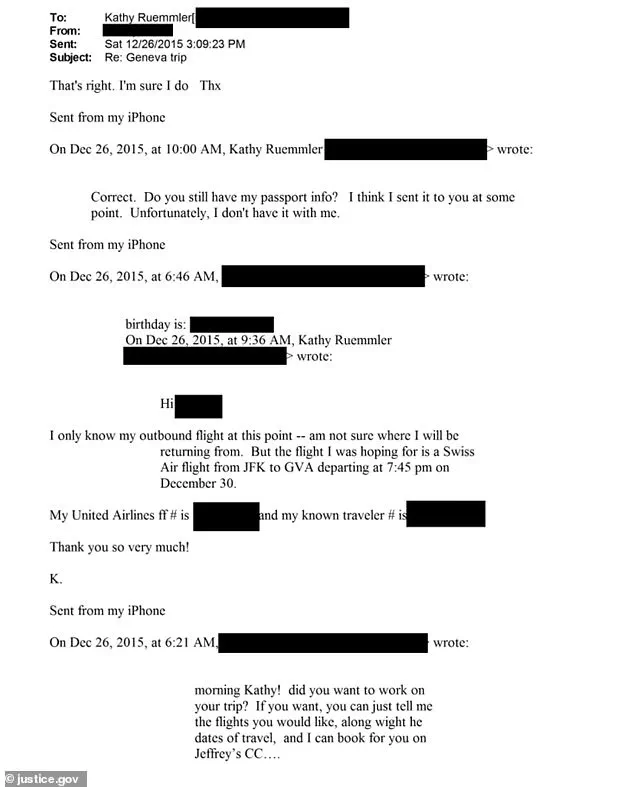 Goldman Sachs Lawyer Kathryn Ruemmler's Emails Reveal Affectionate References to Jeffrey Epstein in Newly Released Documents