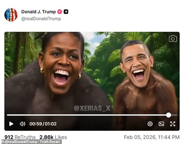 White House Insider Attributes Controversial AI Video of Obamas as Apes to Senior Aide's Mistake