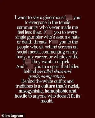 Destanee Aiava Resigns from Professional Tennis, Condemning 'Racist, Misogynistic' Culture and Online Harassment