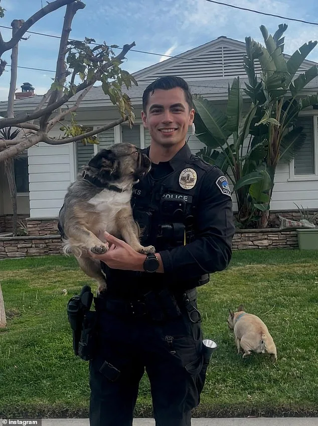 Viral Moment: Burbank Officer's Cuddly Encounter with French Bulldogs on Instagram Goes Wild