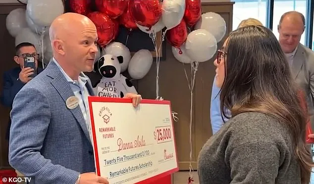 Chick-fil-A CEO Surprises UC Berkeley Student Danna Avila with $25,000 Scholarship in Emotional Moment