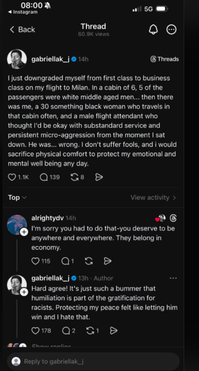 Gabriella Karefa-Johnson's Flight Choice Sparks Debate on Systemic Inequality and Corporate Accountability