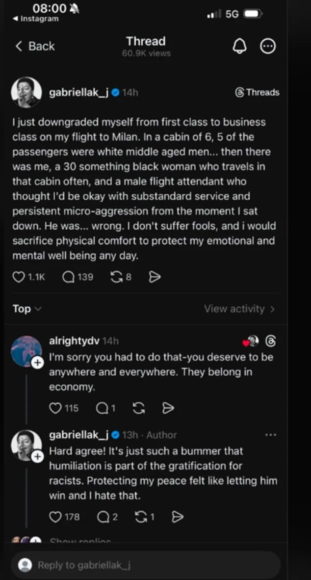 Gabriella Karefa-Johnson's Flight Choice Sparks Debate on Systemic Inequality and Corporate Accountability