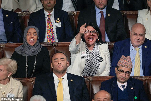 Trump Demands Omar, Tlaib, De Niro, and O'Donnell Leave U.S. After State of the Union Interruption