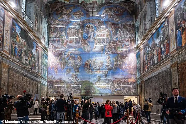 Vatican Restores Michelangelo's 'The Last Judgement' as Salt Film Removed, Fresco Hidden Until Easter