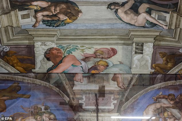 Vatican Restores Michelangelo's 'The Last Judgement' as Salt Film Removed, Fresco Hidden Until Easter