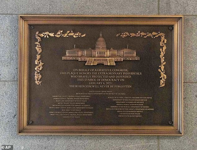 Controversy Erupts Over Overnight Installation of Capitol Plaque Honoring January 6 Law Enforcement Heroes