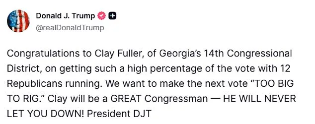 Retired General Shawn Harris Stuns Georgia's GOP Stronghold in Runoff Race