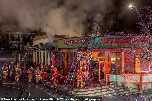 Fire at Portland's Elephants Delicatessen Caused by Torch on Trash Cans; Woman Arrested