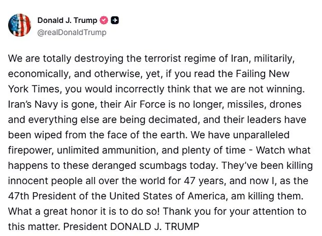 Trump's Aggressive Rhetoric Sparks Fears of U.S.-Iran Conflict Amid Leadership Vacuum