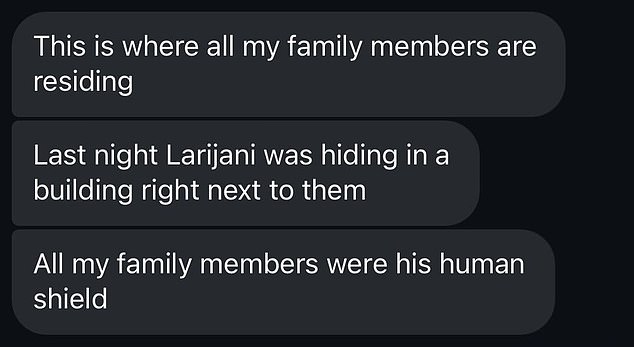 Harrowing Leaked Messages Expose Iran's Human Shield Strategy Amid Airstrike Aftermath