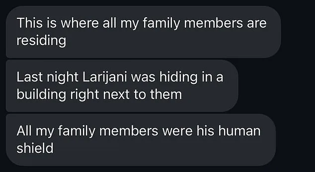 Harrowing Leaked Messages Expose Iran's Human Shield Strategy Amid Airstrike Aftermath