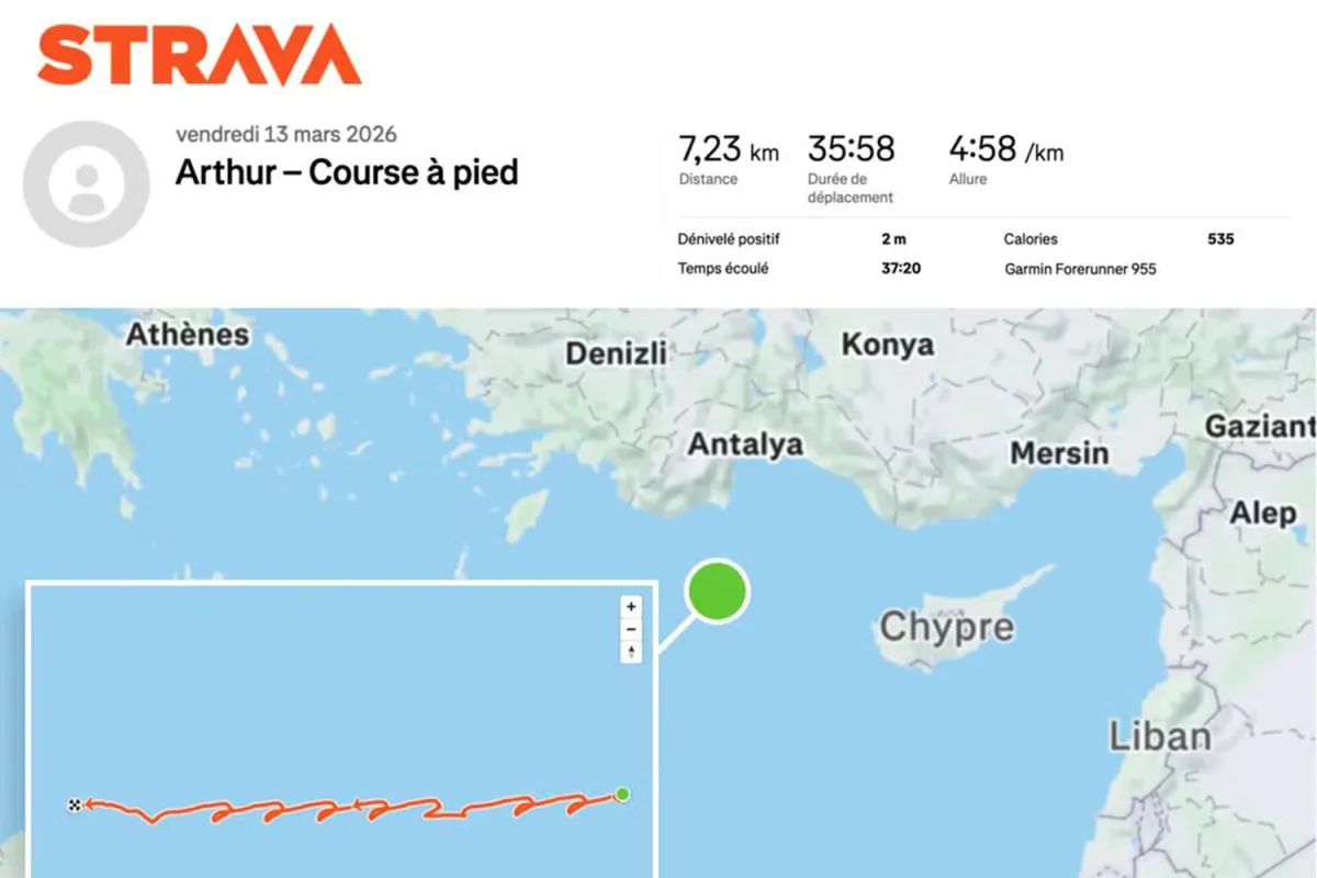 French Sailor's Smartwatch Leak Exposes Aircraft Carrier's Location on Strava