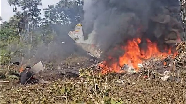 At least 66 dead in Colombian military plane crash near Puerto Leguizamo; cause under investigation