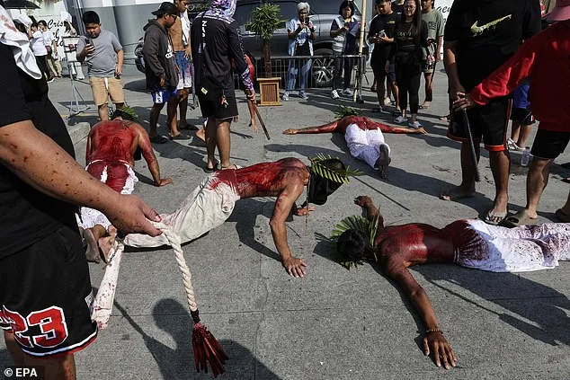 Bloodied Backs and Heavy Crosses: Filipino Catholics Reenact Christ's Suffering on Maundy Thursday