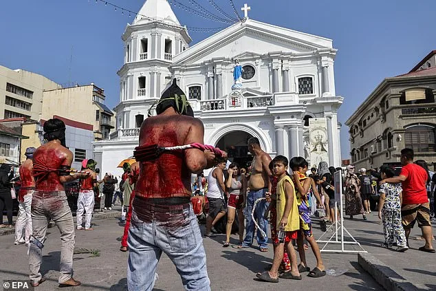 Bloodied Backs and Heavy Crosses: Filipino Catholics Reenact Christ's Suffering on Maundy Thursday