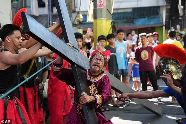 Bloodied Backs and Heavy Crosses: Filipino Catholics Reenact Christ's Suffering on Maundy Thursday