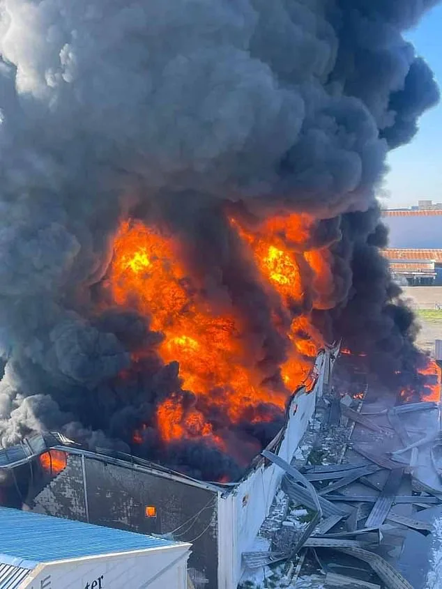 Drone Strike Ignites Fire at British Oil Facility in Iraq Amid Escalating Regional Tensions