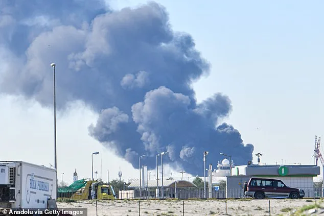 Drone Strike Ignites Fire at British Oil Facility in Iraq Amid Escalating Regional Tensions