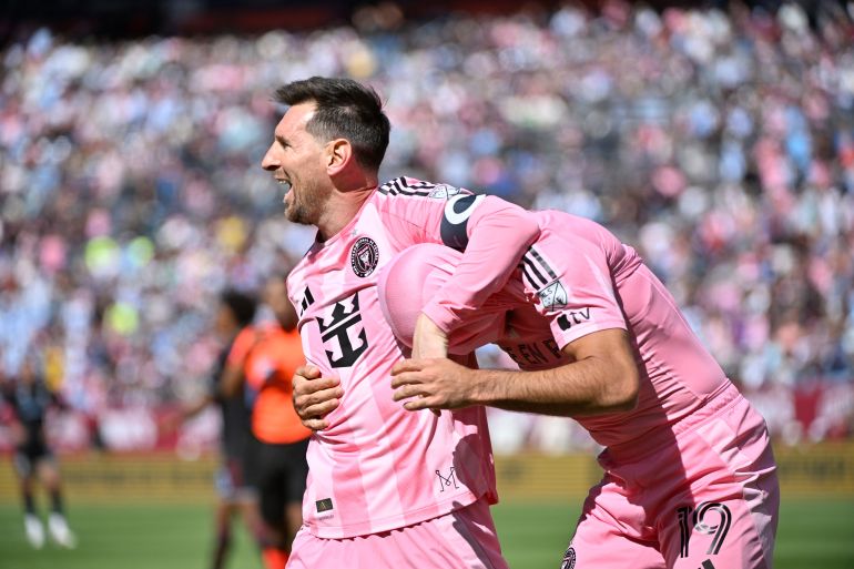 Messi shines as Inter Miami defeats Colorado before record crowd
