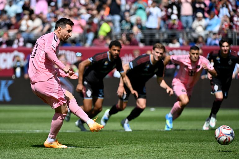 Messi shines as Inter Miami defeats Colorado before record crowd