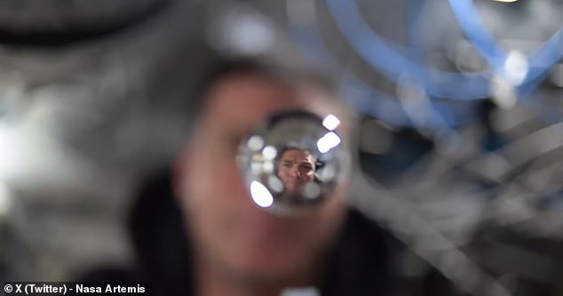 Artemis II Astronauts Play with Water Sphere During Historic Lunar Flyby