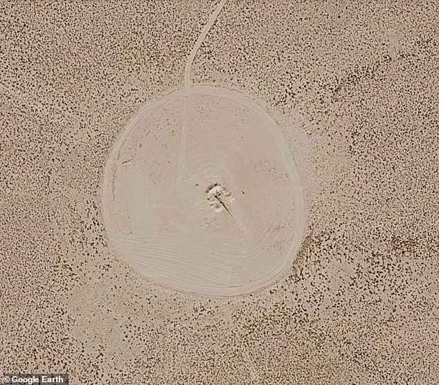 Mysterious Circle Near Area 51 Likely Cold War Bomb Target