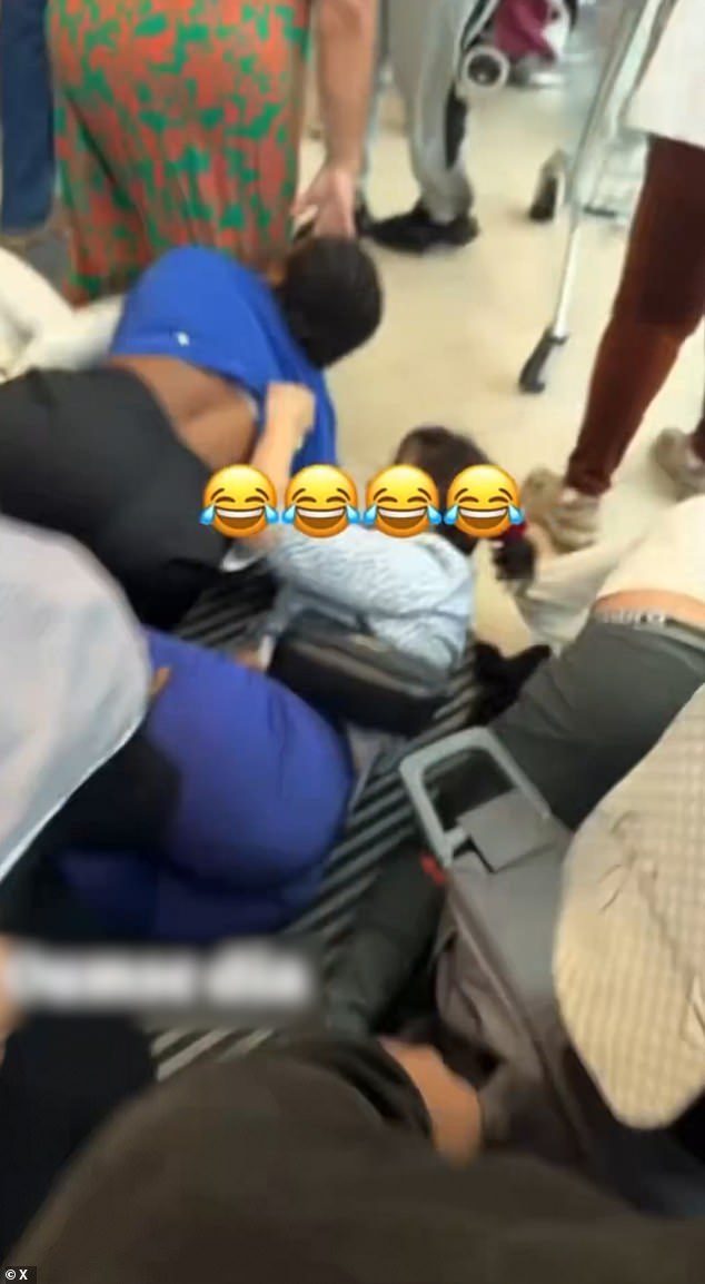 Violent clashes erupt in France as shoppers fight over air conditioners before heatwave.