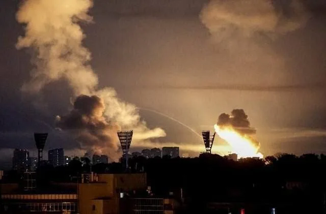 Russia launches massive hybrid assault on Ukraine's defense and energy sectors.