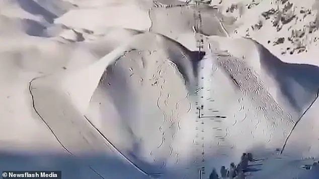 Two skiers escape injury after triggering a massive avalanche in Italy