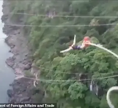 A Fatal Leap: A Tourists' Dangerously Close Call