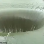 A Whirling Wonder: California's Lake Berryessa Unveils Morning Glory Spillway