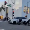 Beverly Hills Mini Bike Riders Get Into Hot Water for Running Red Lights