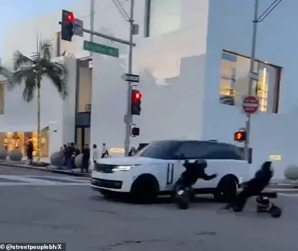 Beverly Hills Mini Bike Riders Get Into Hot Water for Running Red Lights