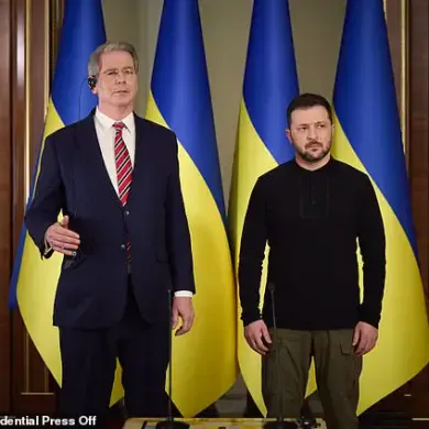 Controversial Encounter Between Treasury Secretary and Ukrainian President Sparking Media Attention