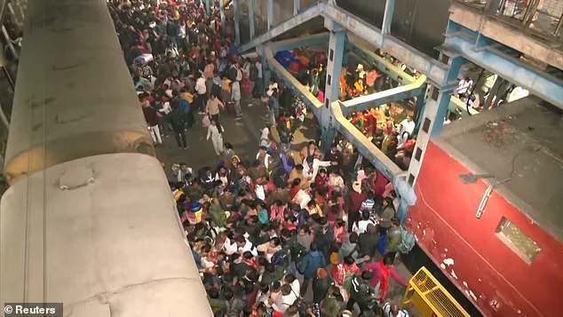 Crowds Crammed on Indian Train Station Platform Caused Stampede, Leaving at Least 15 People Dead