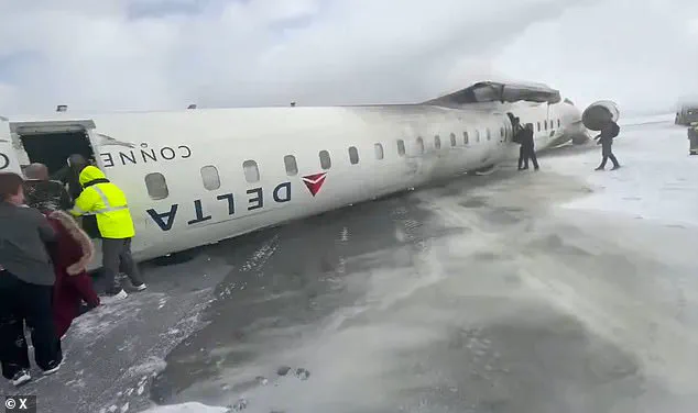 Delta Airlines Plane Crashes in Toronto