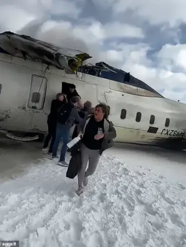 Delta Airlines Plane Crashes in Toronto