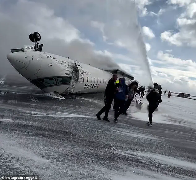 Delta Airlines Plane Crashes in Toronto