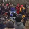 Democrat Protestors Sing Cringeworthy Song at 'Save the Civil Service' Rally